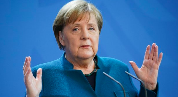 coronavirus angela merkel positiva