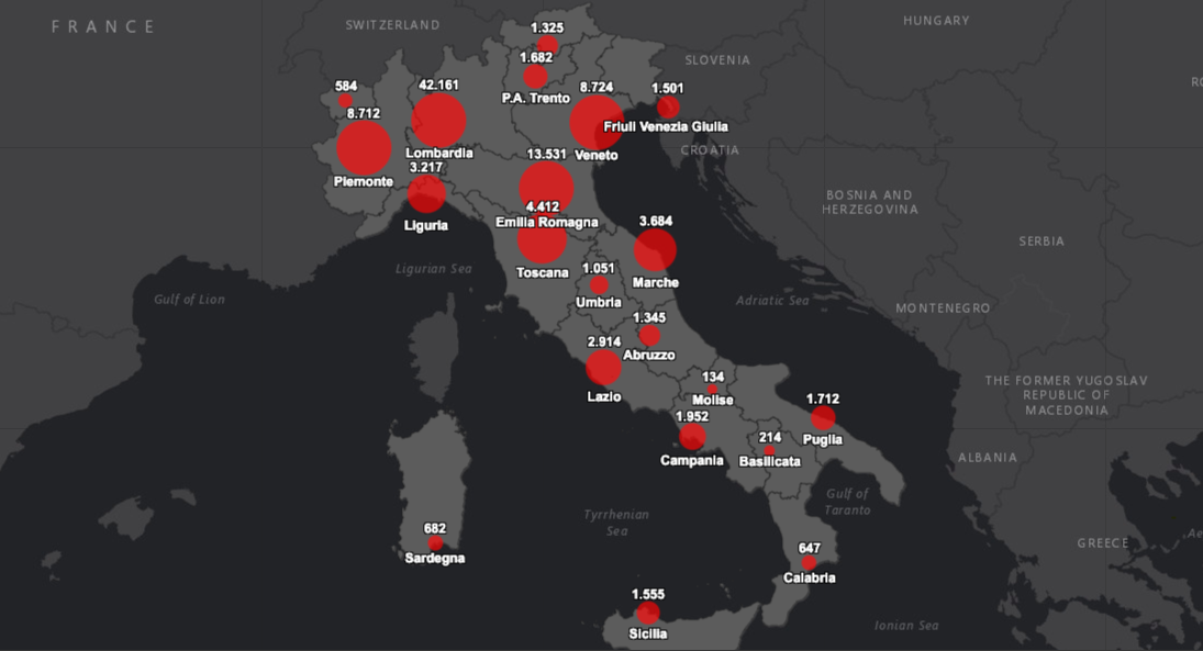 coronavirus dati 30 marzo