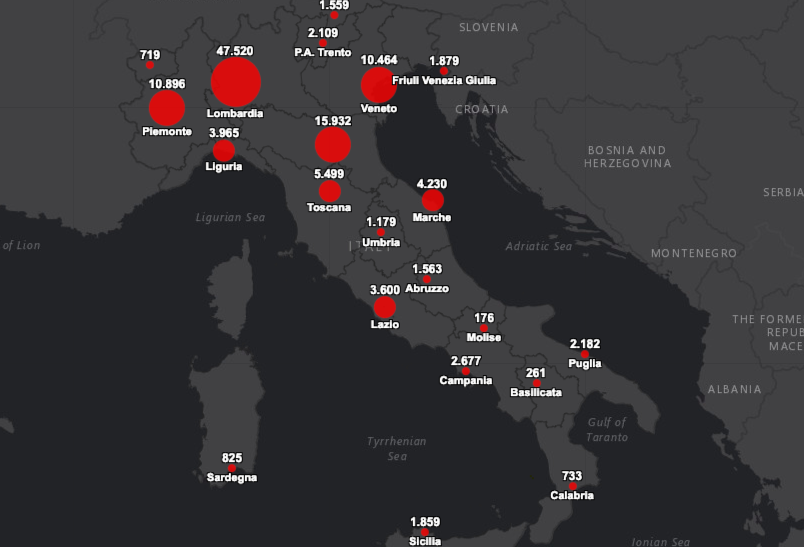 coronavirus dati 3 aprile