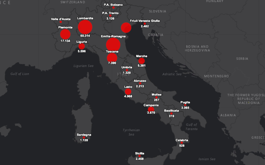 Coronavirus dati 13 aprile 2020