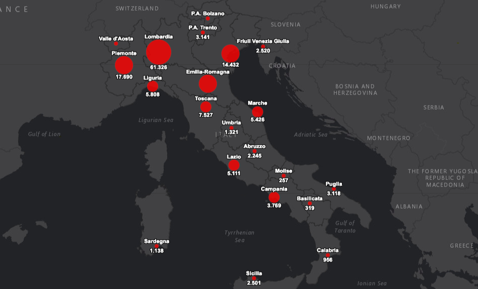 Coronavirus dati 14 aprile 2020