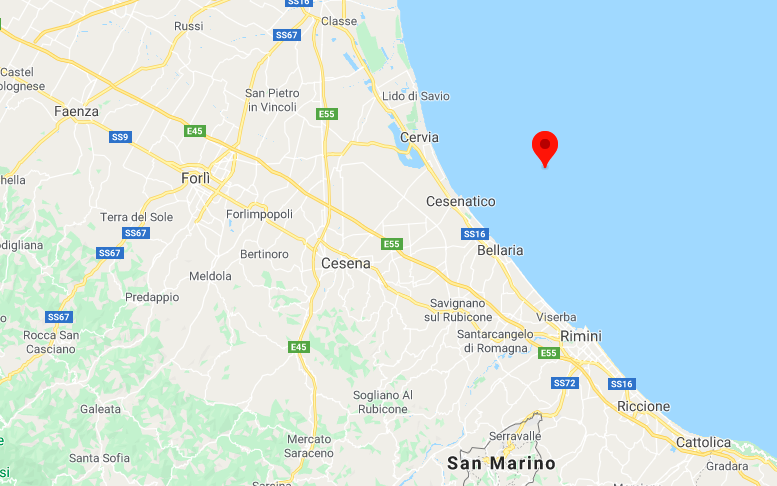 terremoto oggi romagna