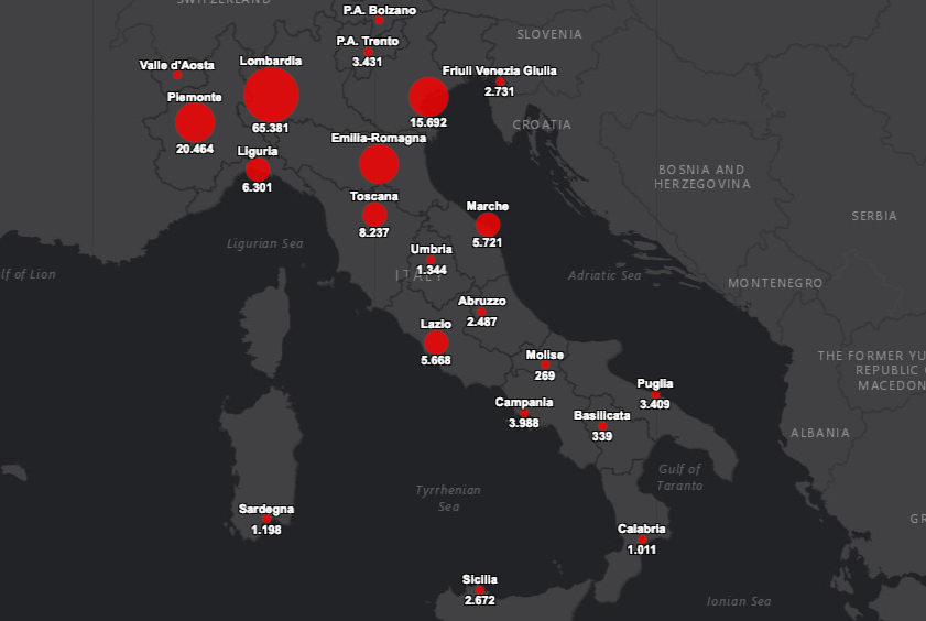 Coronavirus dati 19 aprile 2020