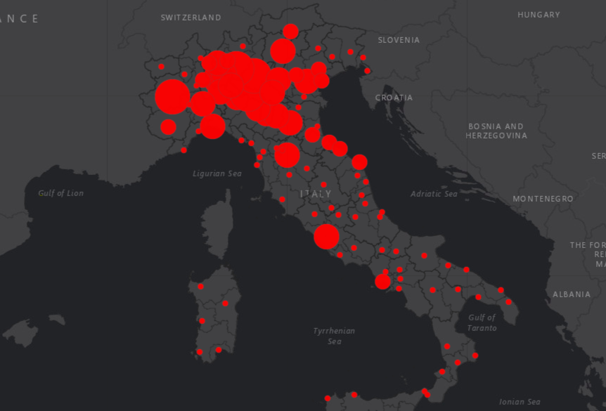 Coronavirus dati 23 aprile 2020