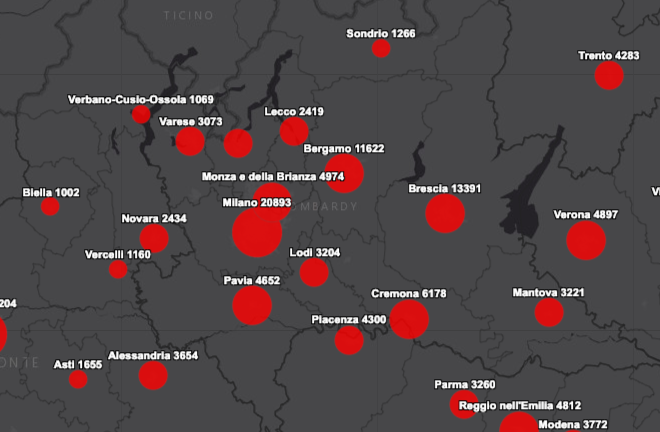 coronavirus dati 8 maggio 2020