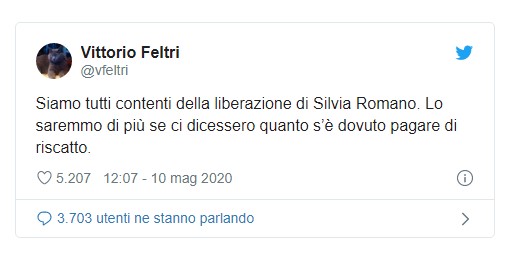 silvia romano a casa