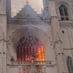 Incendio cattedrale di Nates