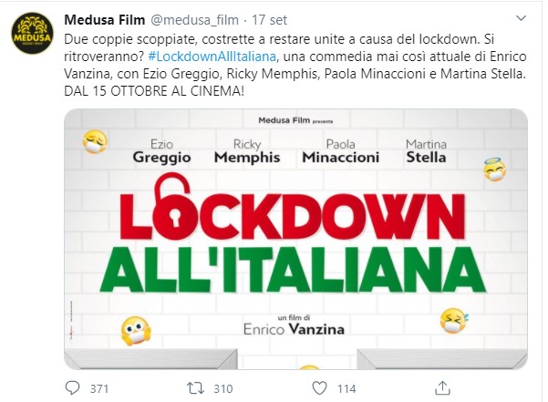 lockdown all'italiana film