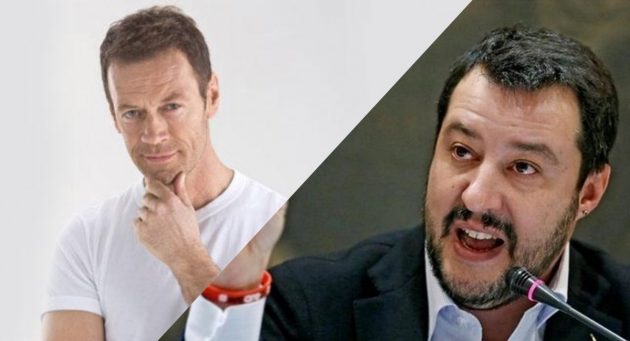 Rocco Siffredi e Matteo Salvini 