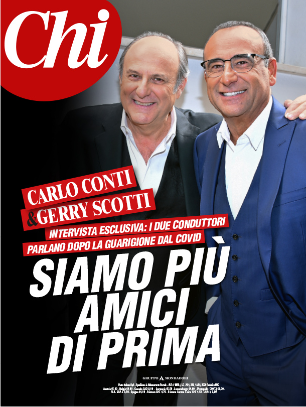 Gerry Scotti e Carlo Conti 