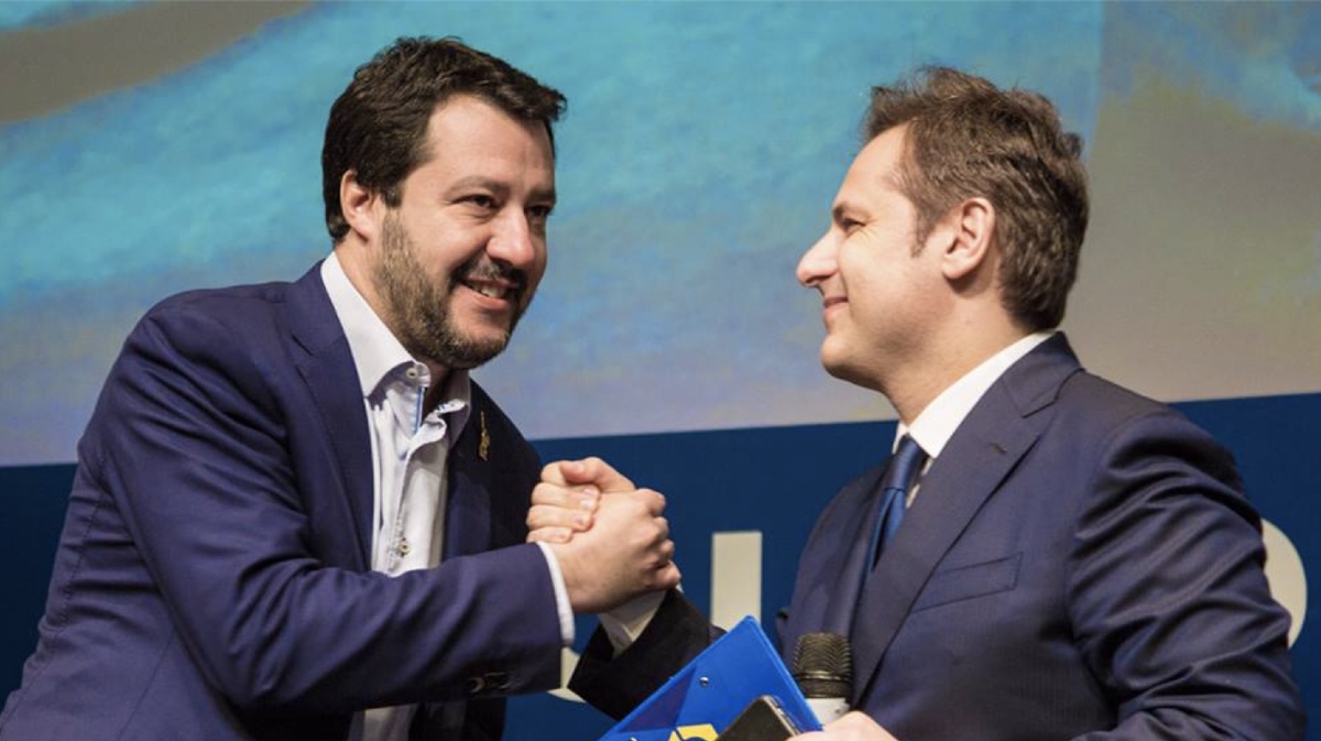 Matteo Salvini e Armando Siri