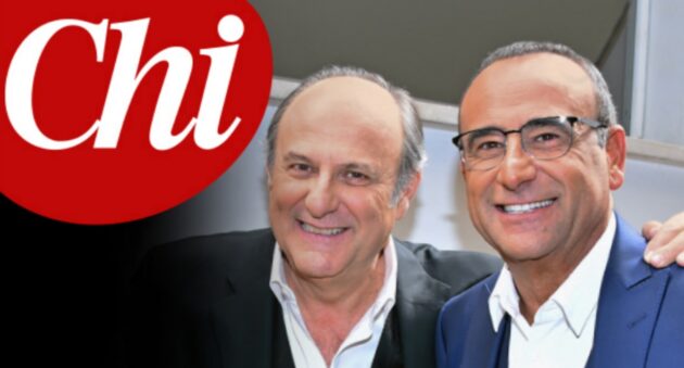 Gerry Scotti e Carlo Conti 