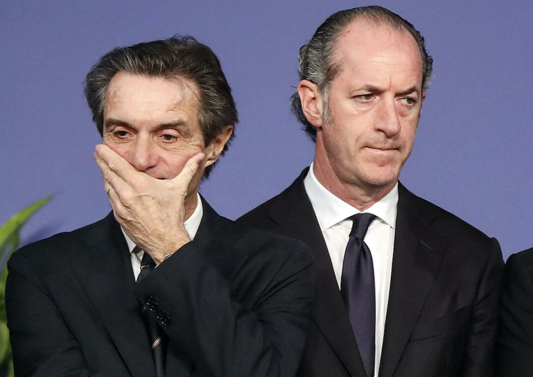 I governatori delle regioni: Attilio Fontana e Luca Zaia