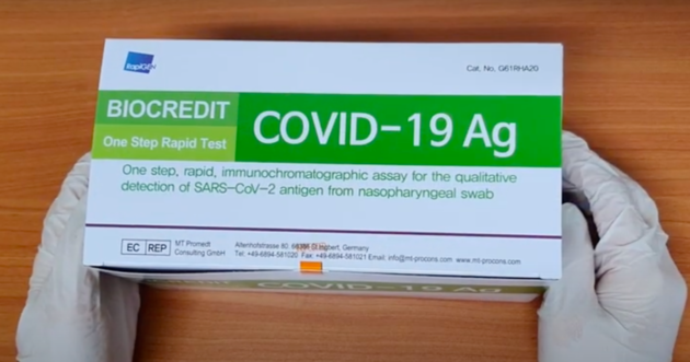 test covid-19 biocredit