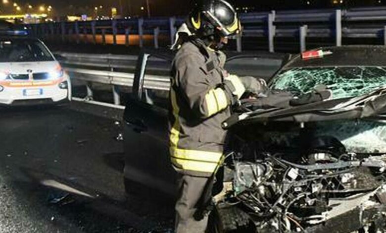 milano incidente tangenziale