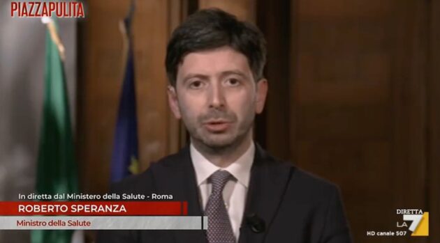 Roberto Speranza piazza pulita