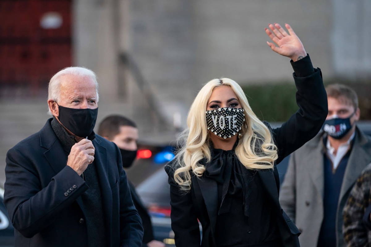 Lady Gaga Joe Biden