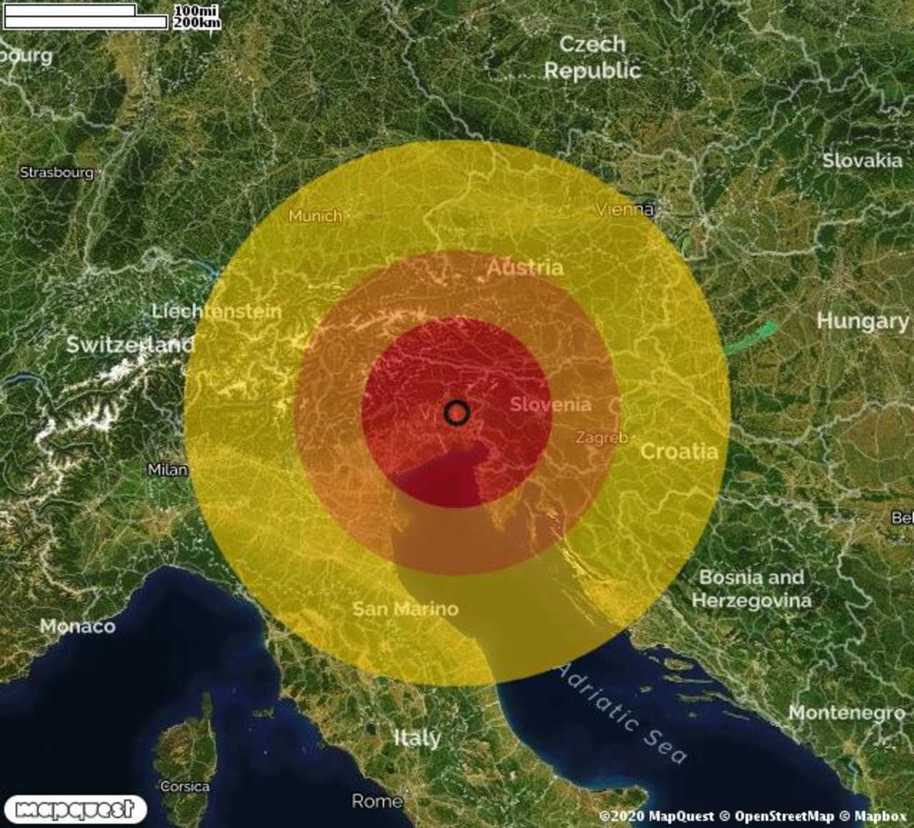 Terremoto Udine oggi