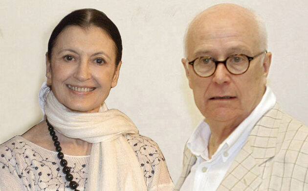 Carla Fracci e Beppe Menegatti