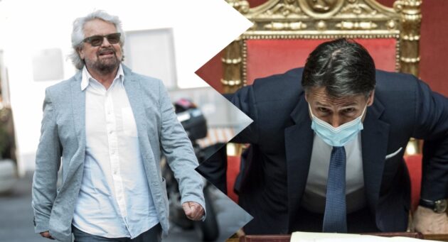 grillo contro conte 