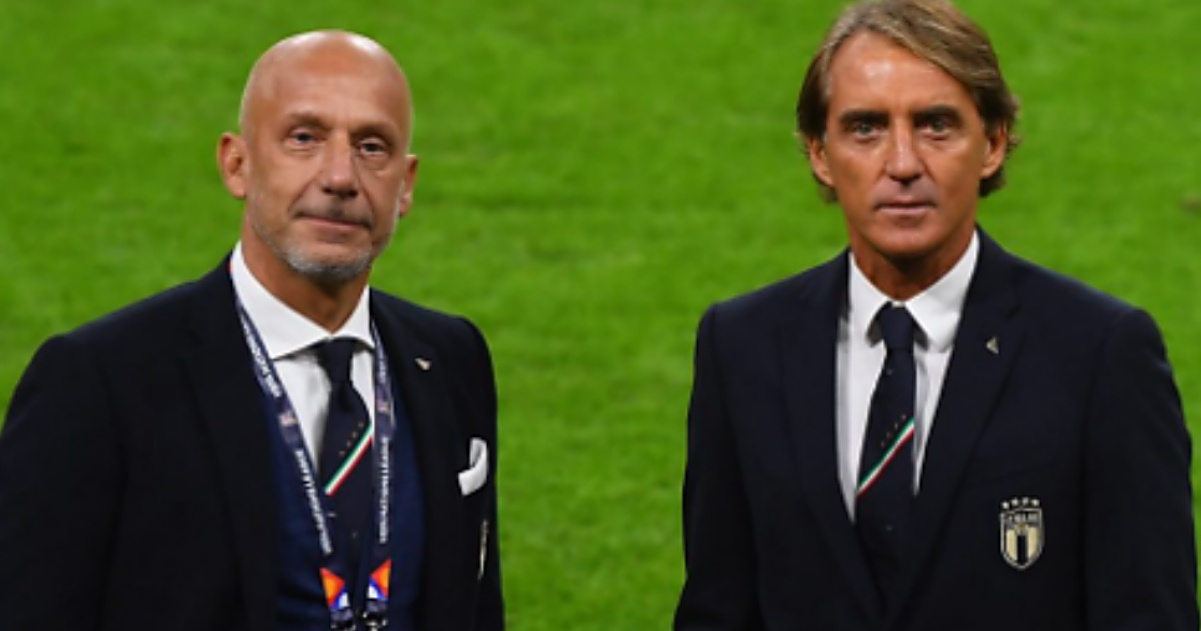 Roberto Mancini E Gianluca Vialli Un Abbraccio Che Vale Più Di Mille Parole