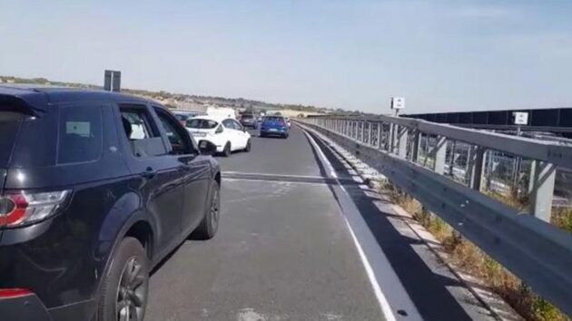 autostrada siracusa catania bloccata