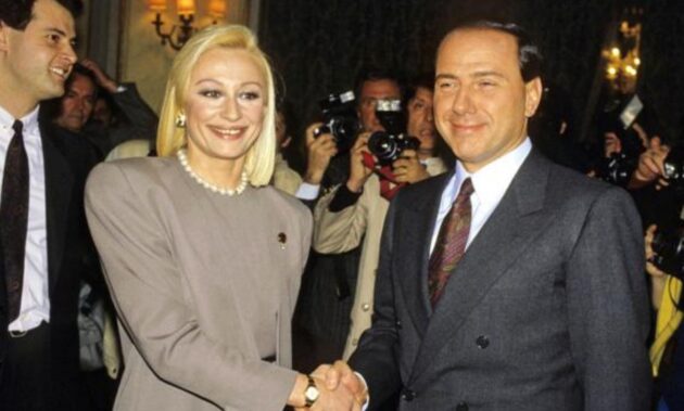 Raffaella Carrà e Berlusconi