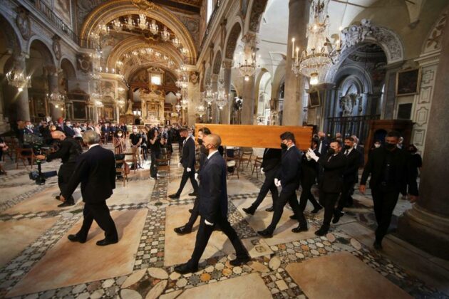 Raffaella Carrà funerali 