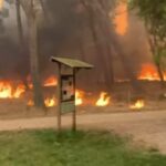 Salento incendio Porto Badisco