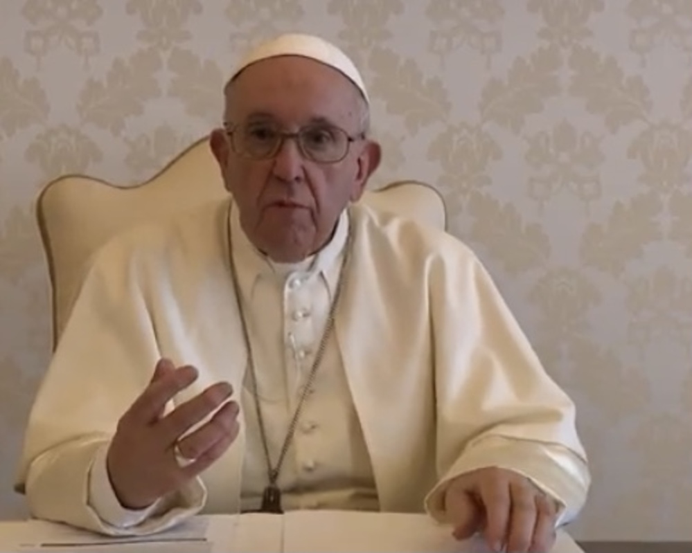 Papa Francesco videomessaggio 