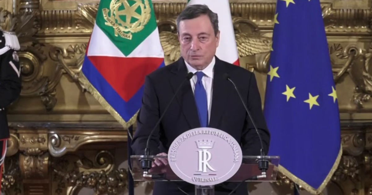 Mario Draghi Quirinale 