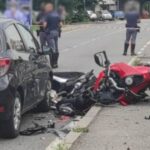 Bergamo incidente stradale a Ranica