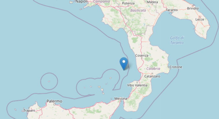 Forti scosse di terremoto nel Tirreno, trema la Calabria