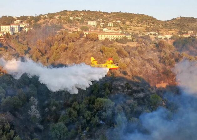 Incendi Calabria 