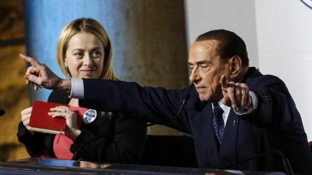 meloni Berlusconi