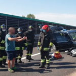 Vicenza incidente sull'autostrada A4