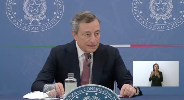 draghi conferenza stampa 