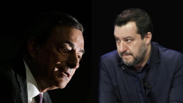 pensioni Salvini draghi 