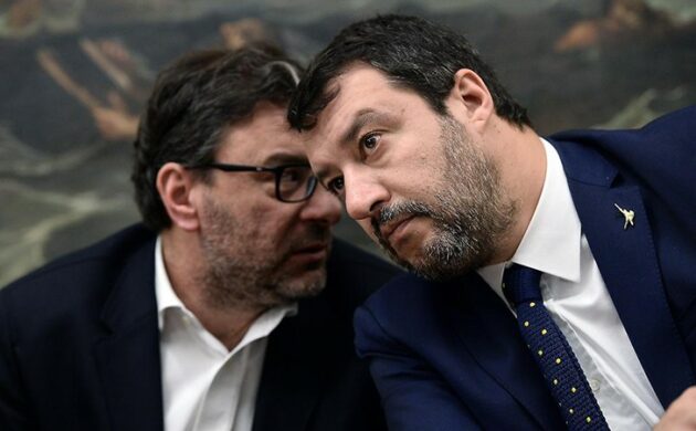 Giorgetti draghi rapporti Salvini 