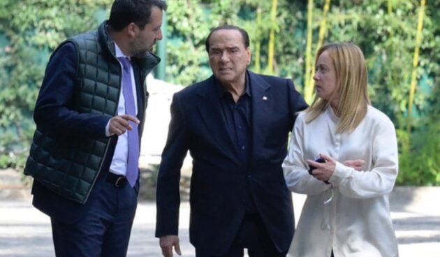 meloni salvini Berlusconi incontro 