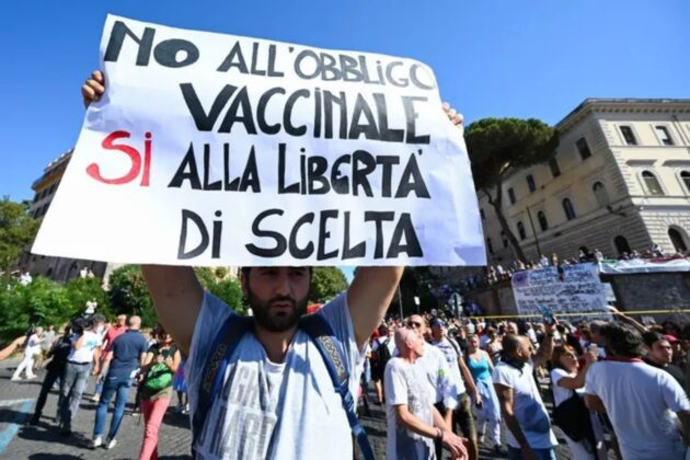 non vaccinati in Italia 