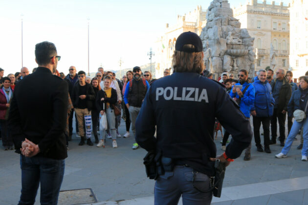 Trieste vietate manifestazioni