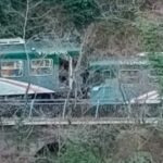 Brescia treno deragliato in Valcamonica