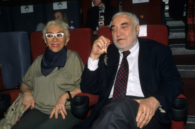 Lina Wertmüller e il marito Enrico Job