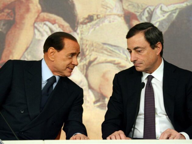 Berlusconi governo draghi 