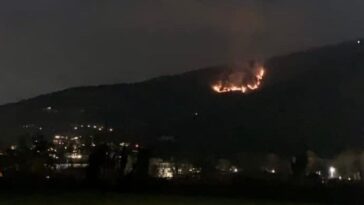 incendio monte Maddalena