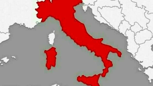 italia tutta zona rossa 