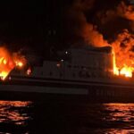 incendio traghetto