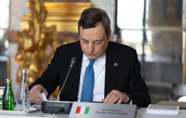Mario Draghi Versailles 