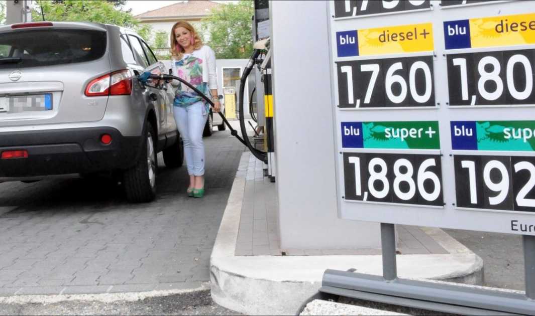 Prezzi benzina e gasolio oggi